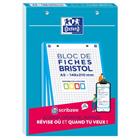 Blok bristolkaarten Oxford 148 x 210, 30 geperforeerde kaarten Q5/5 - Oxford